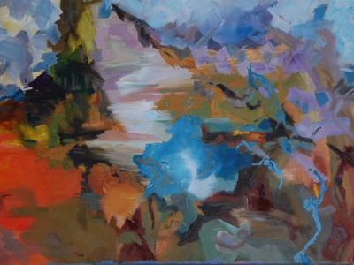 Abstrakte Landschaft